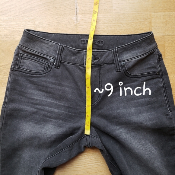 NWOT Maurices Gray Jeggings - Picture 8 of 9